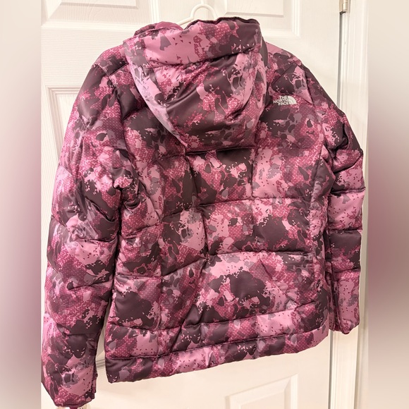 The North Face Destiny 550 Fill Down Novelty Snow Jacket Womens M Purple Winter - Picture 3 of 6